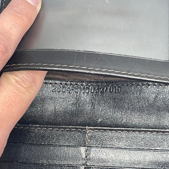 Fendi Zucchino Canvas Logo Buckle Flap Wallet - Picture 14 of 16